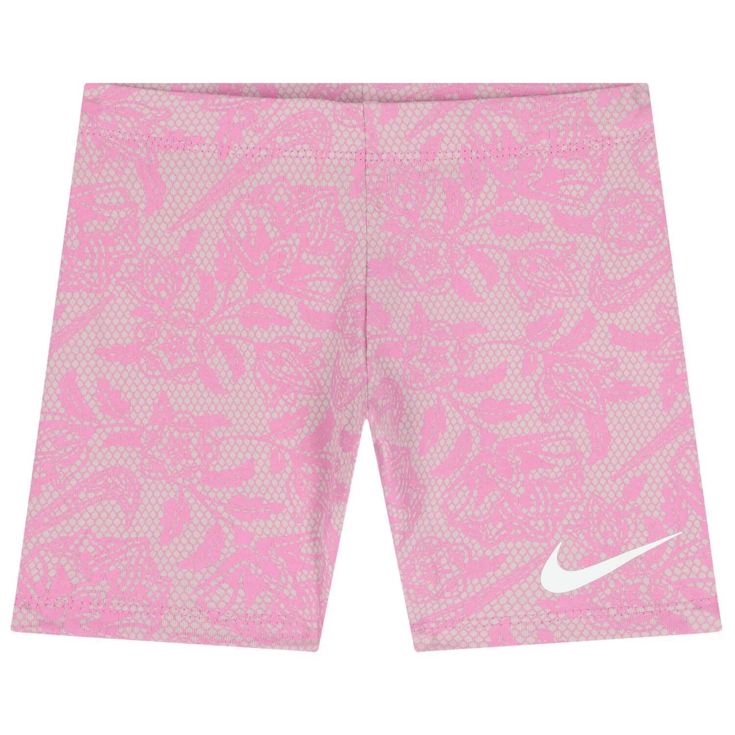 Girls Pink Logo Shorts Set, 1, hi-res