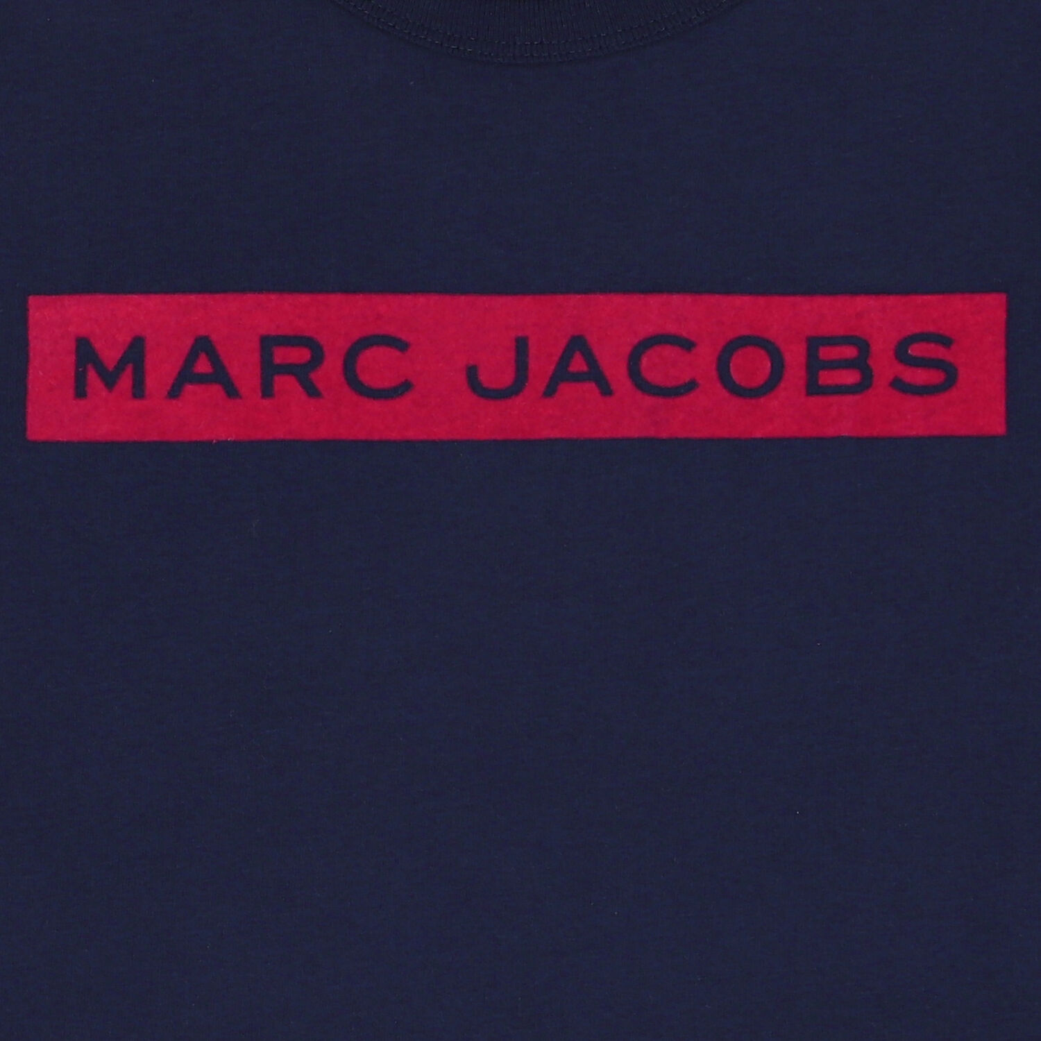 تيشيرت بنات بالشعار باللون الكحلي, 1, hi-res