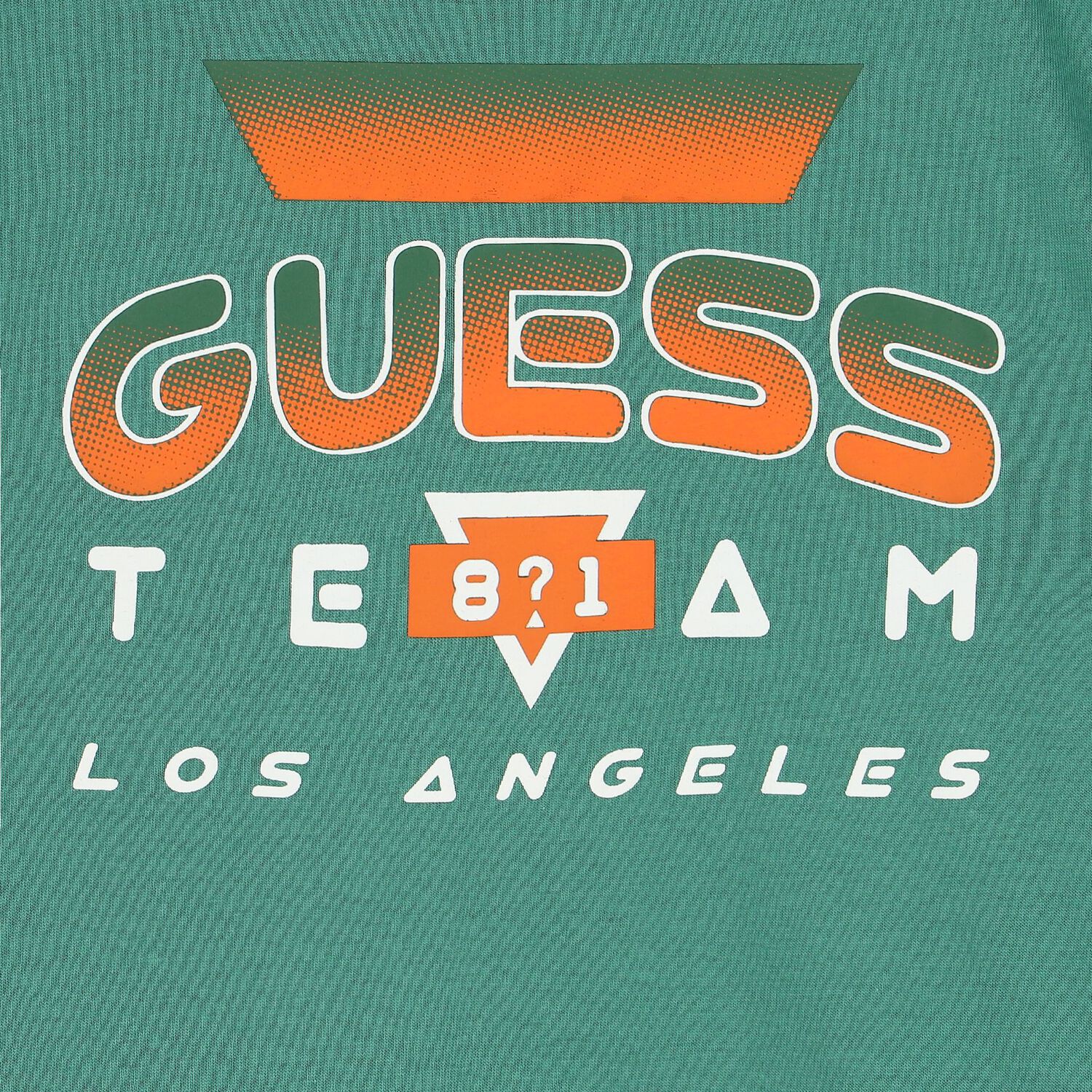 Boys Green Logo T-Shirt, 3, hi-res