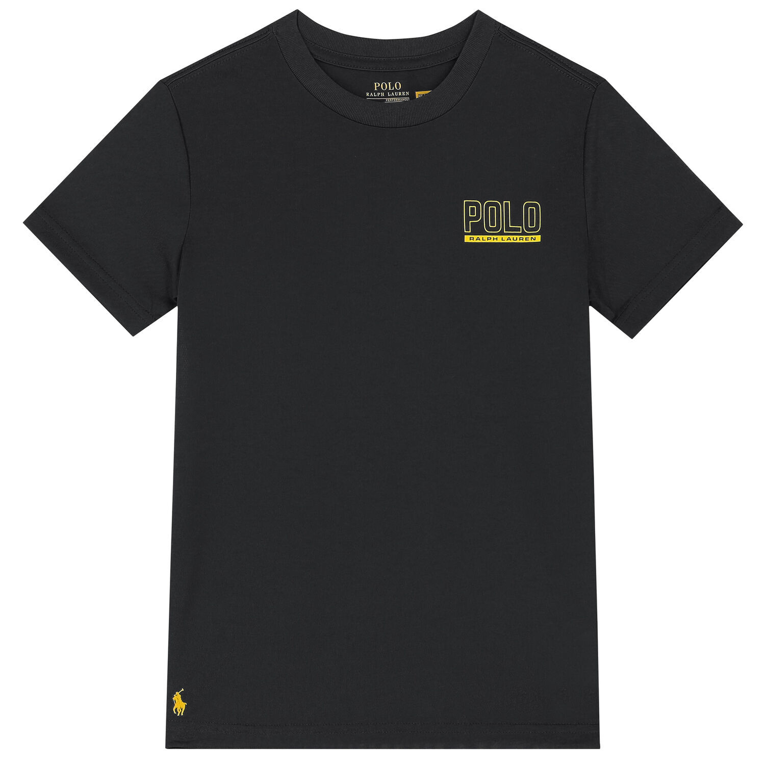 Boys Black Logo T-Shirt, 1, hi-res image number null
