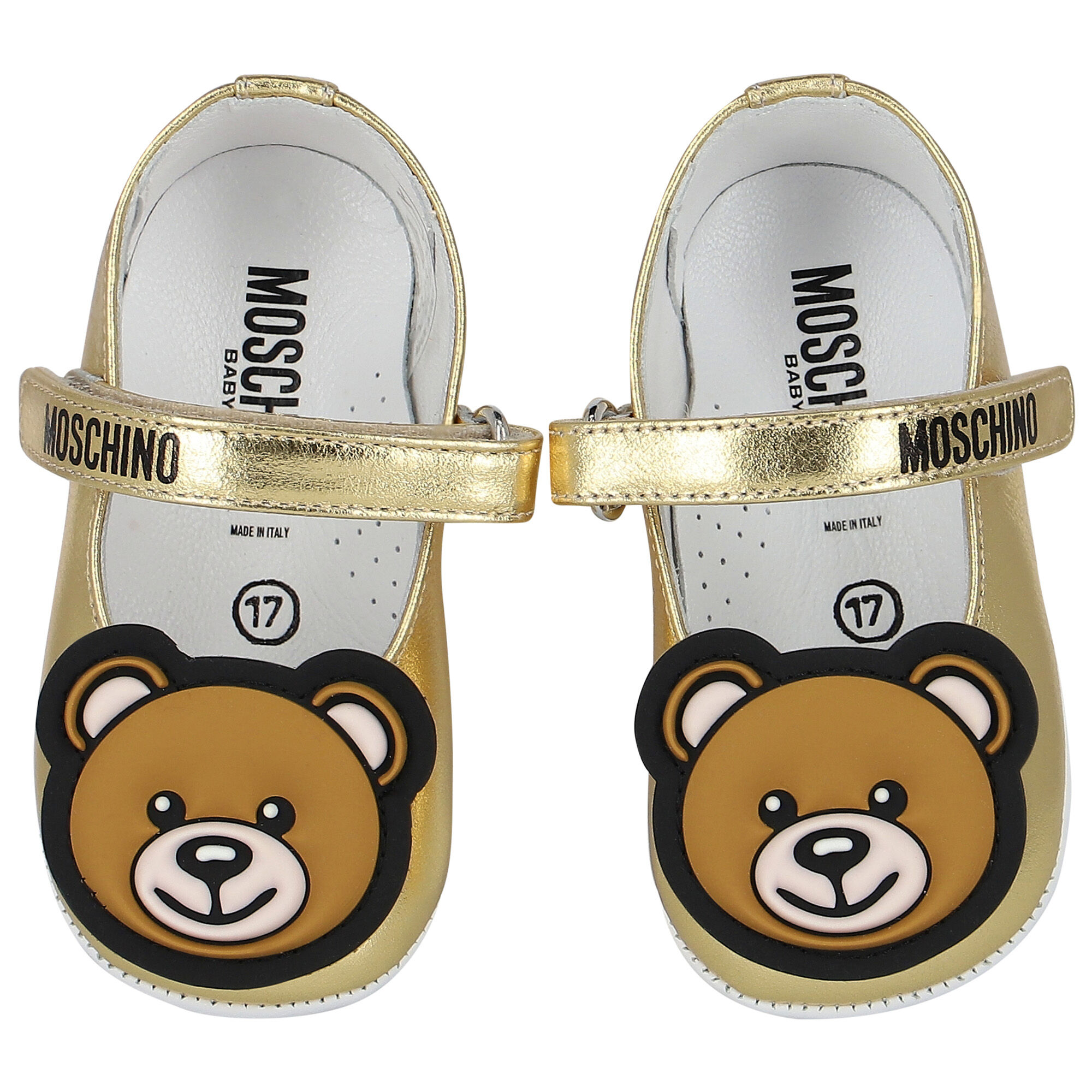 Baby girl moschino sales sandals