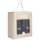 Baby Boys Blue Suede Pre Walker Moccasins, 2, hi-res