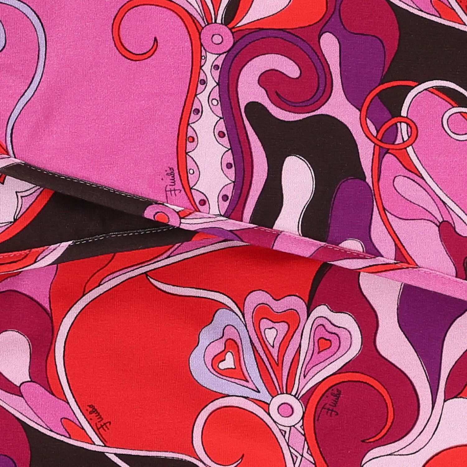 عش مطبوع عليه زهرة الأوركيد باللون الوردية للبنات (75 سم), 1, hi-res