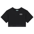 Girls Black Logo Leggings Set, 2, hi-res