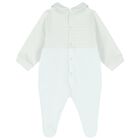 Baby Boys Blue & Gold Babygrow, 2, hi-res