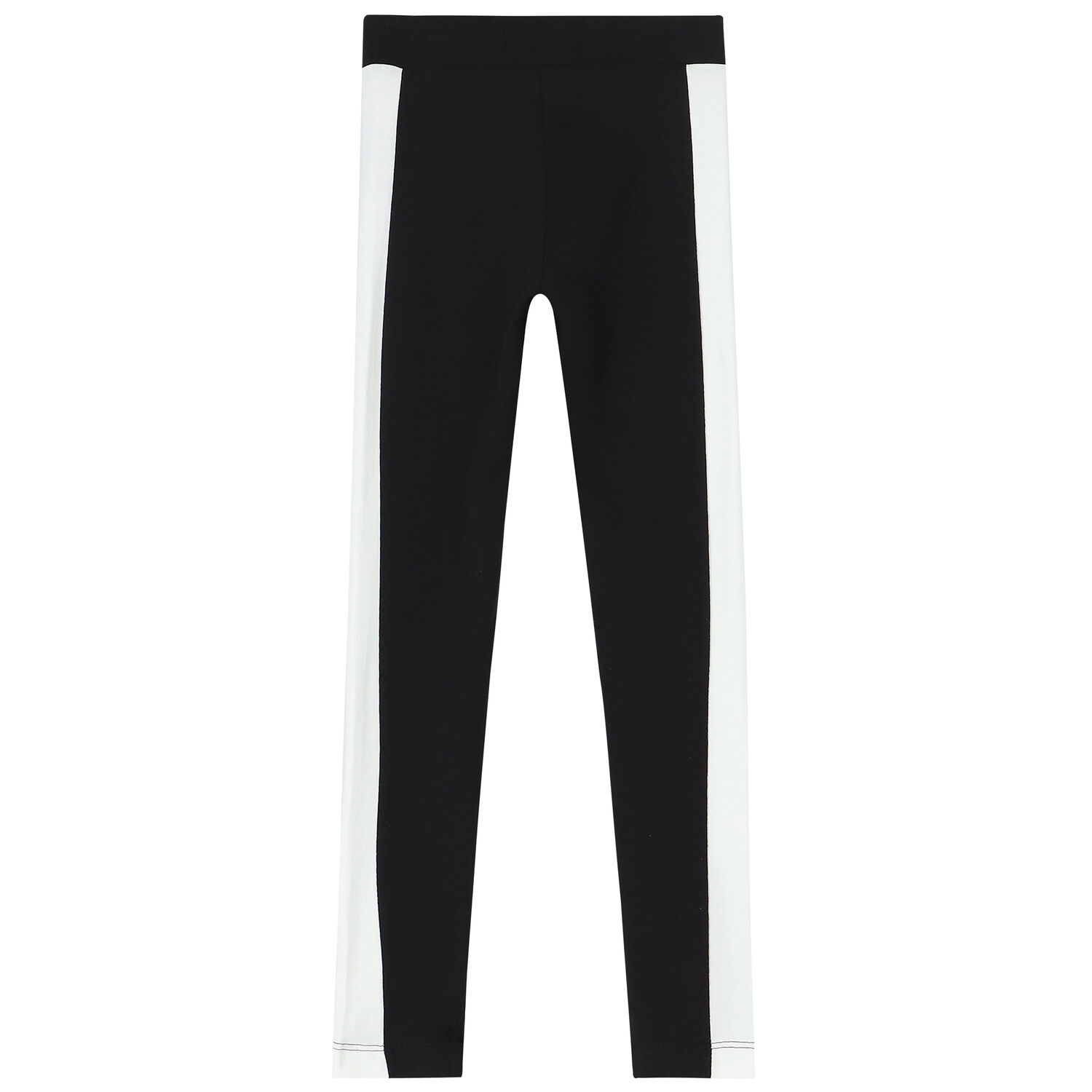 Girls Black & White Logo Legging, 1, hi-res