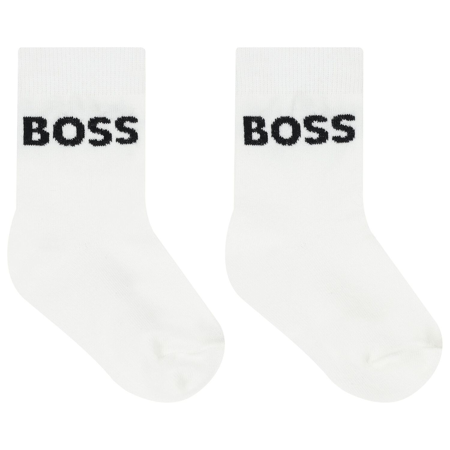 Baby Boys Multi-Coloured Logo Socks ( 3-Pack ), 1, hi-res