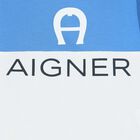 Younger Boys Blue & White Logo Long Sleeve Top, 3, hi-res