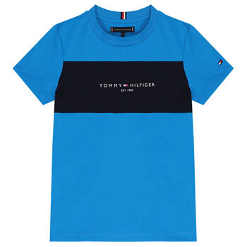 Boys Blue Logo T-Shirt