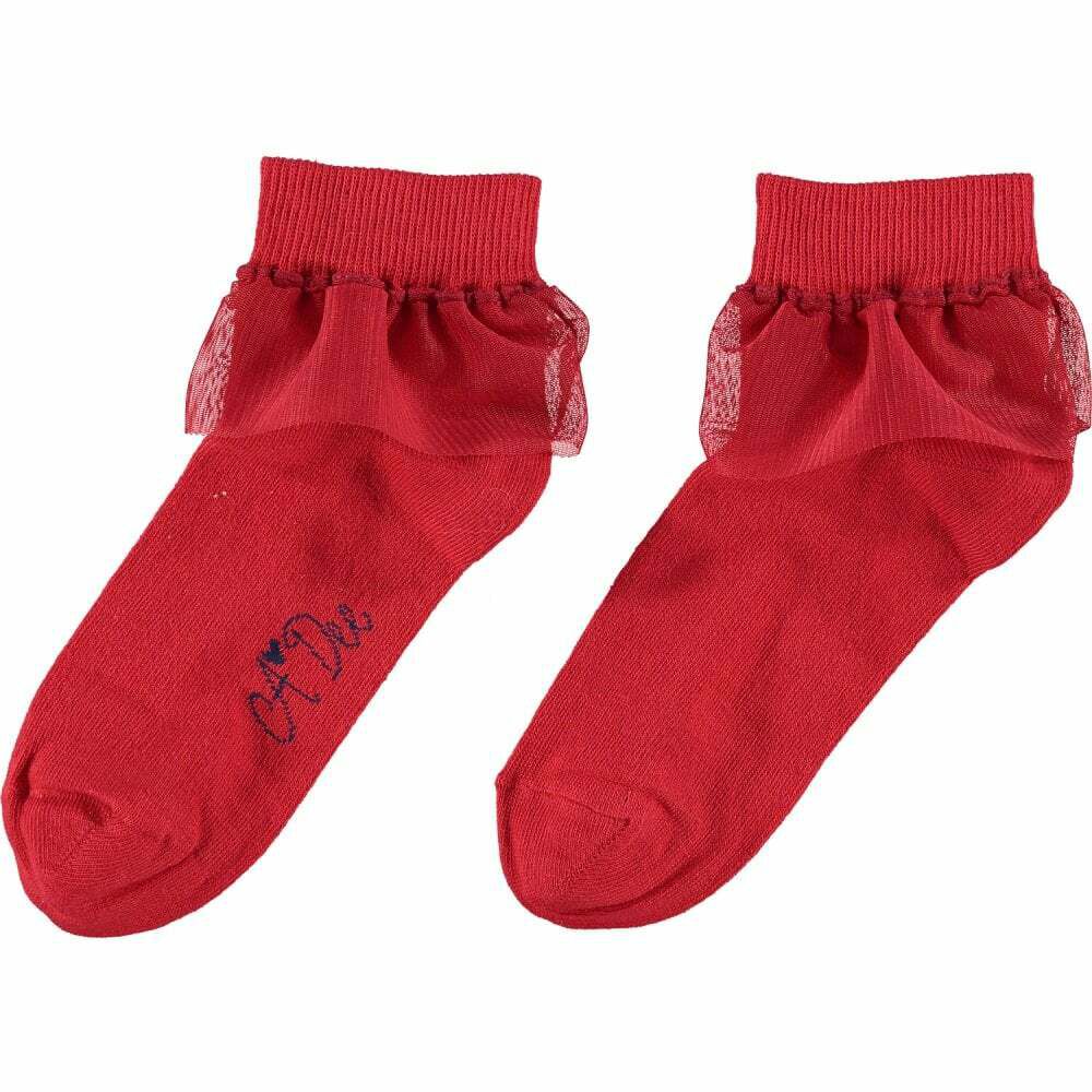 Baby girl red socks best sale