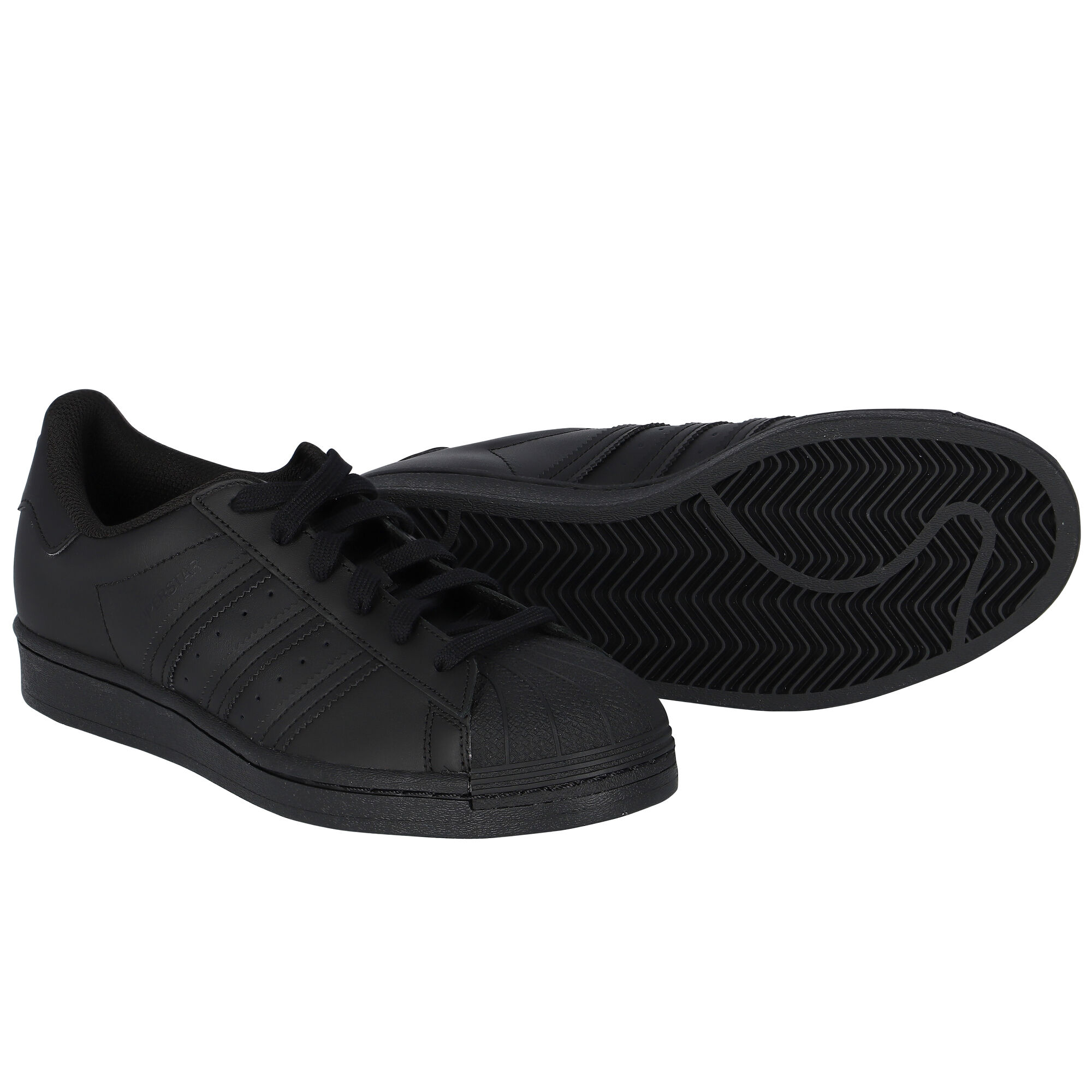 adidas Originals Black Superstar Trainers Junior Couture UAE