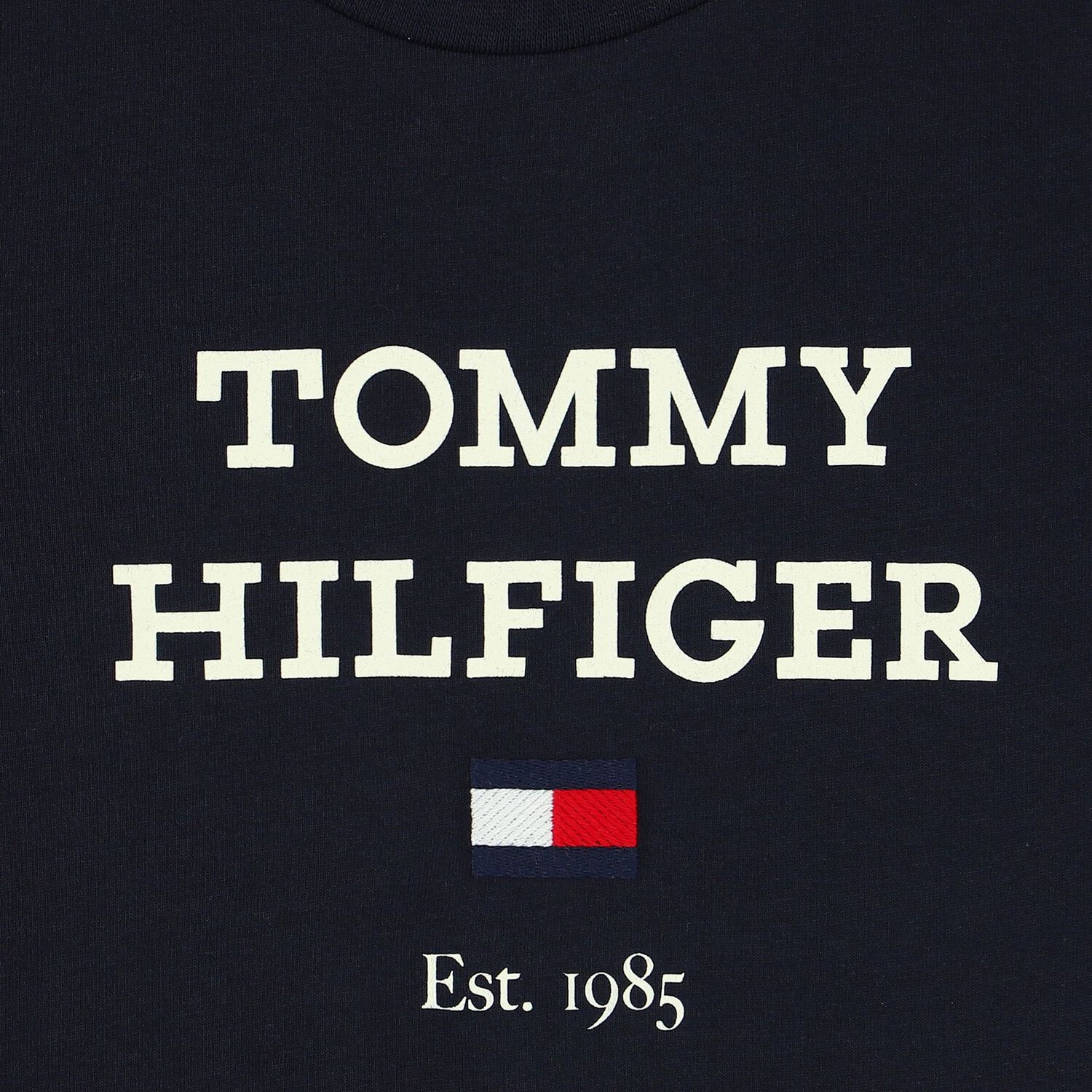 Boys Navy Blue  Logo T-Shirt, 2, hi-res