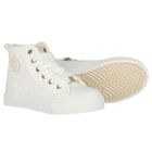 حذاء رياضي مزين بالزهور باللون الابيض للبنات , 1, hi-res