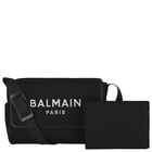 Black & White Logo Baby Changing Bag, 1, hi-res