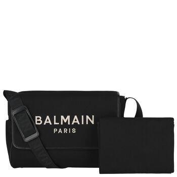 Black & White Logo Baby Changing Bag