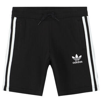 Black Logo Shorts