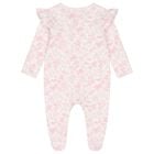 Baby Girls White & Pink Floral Babygrow Gift Set, 1, hi-res