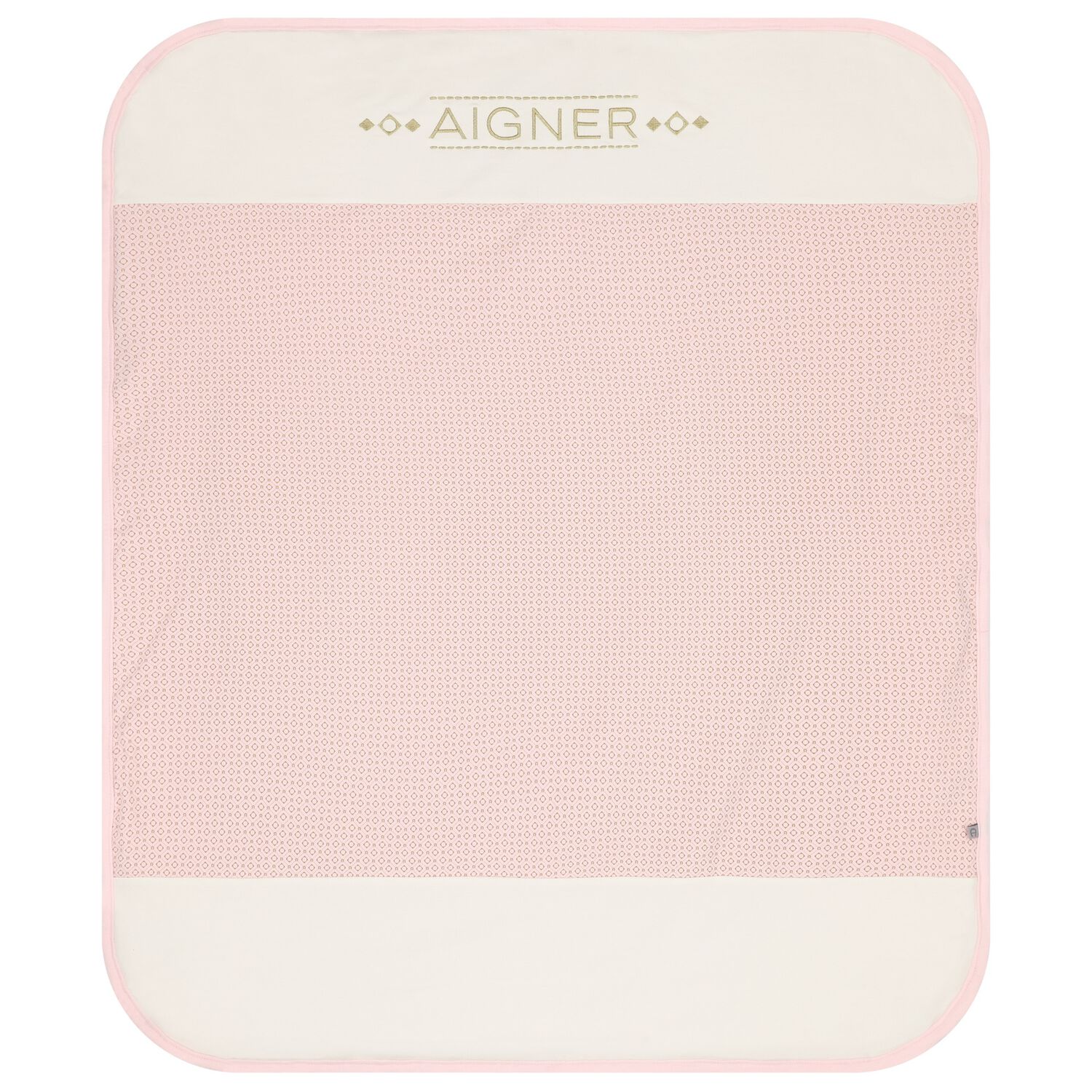 بطانية بنات بالشعار باللون الوردي , 3, hi-res