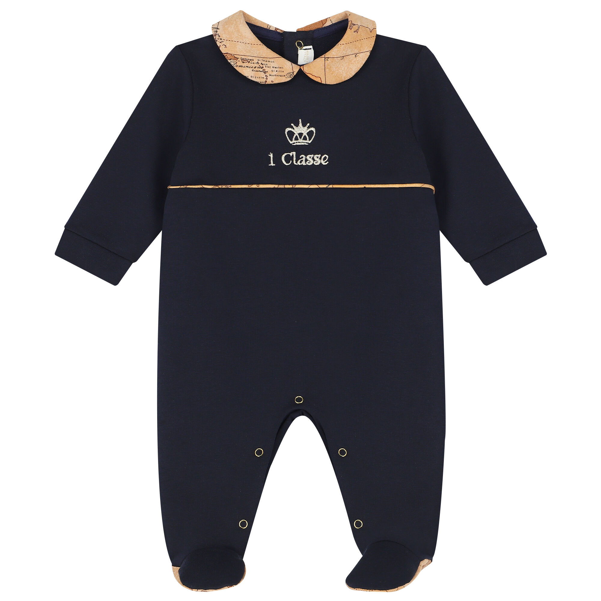 Navy baby grow outlet