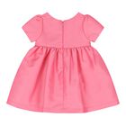 Baby Girls Pink & Green Floral Dress , 1, hi-res