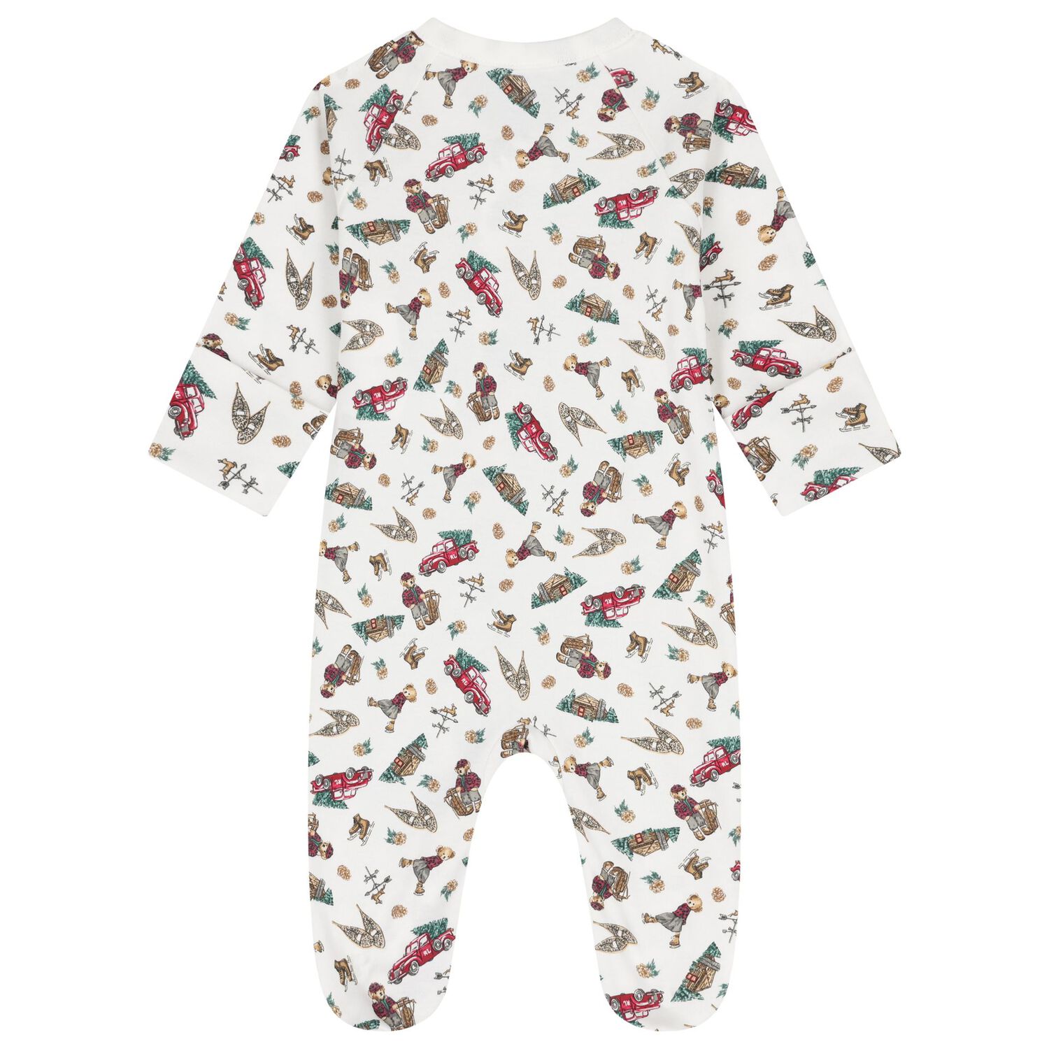 مجموعة هدايا بيبي جرو بولو بير باللون العاجي, 1, hi-res