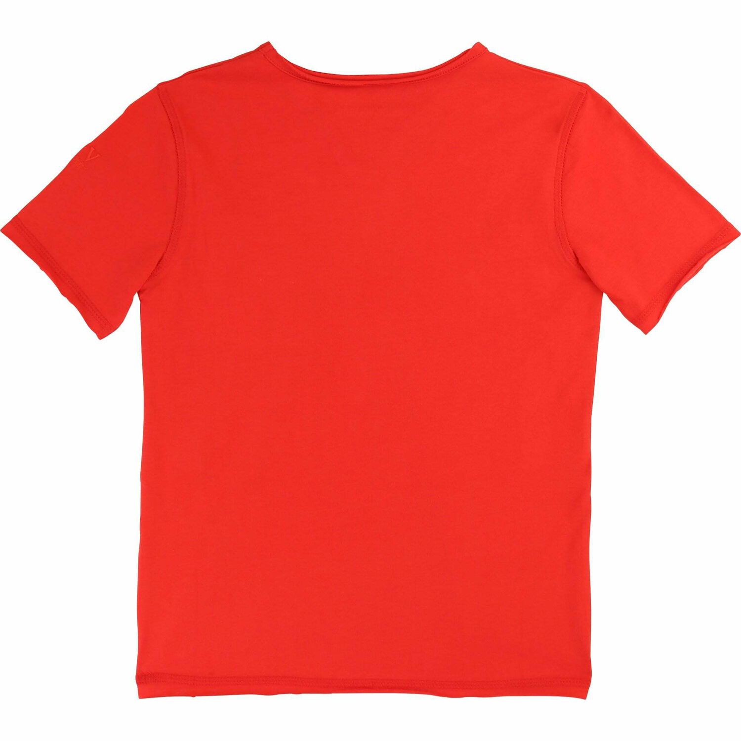 Boys Red Cotton T-Shirt, 1, hi-res