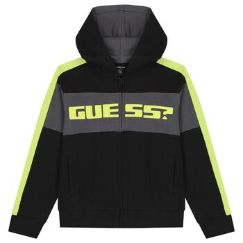 توب أولاد بسحاب بالشعار باللون الأسود