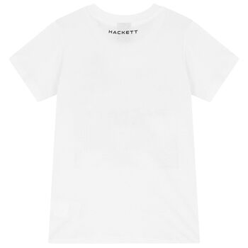 Boys White Logo T-Shirt