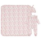 Baby Girls White & Pink Africa Babygrow Gift Set, 1, hi-res