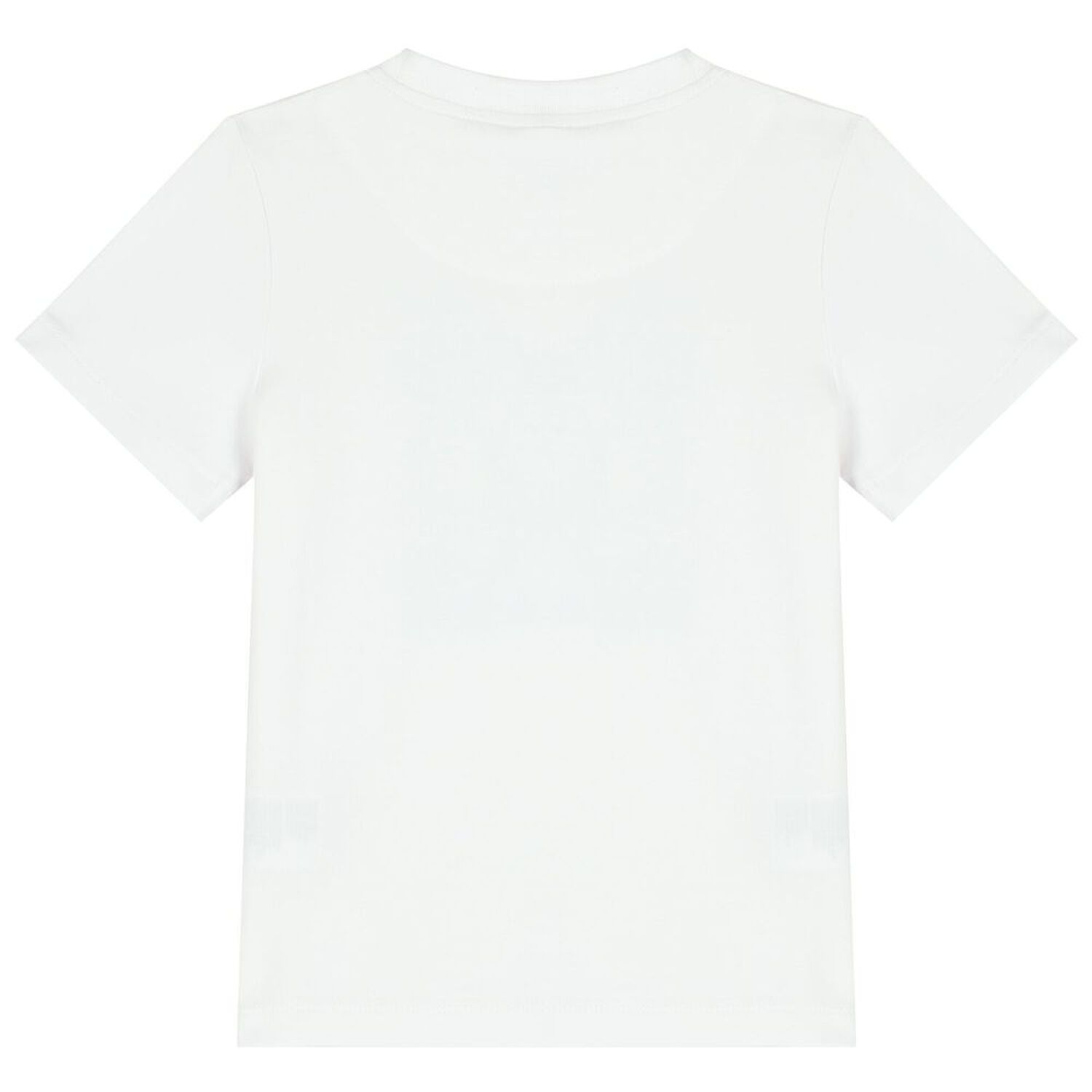 طقم أولاد شورت بالشعار باللون الأبيض والأزرق, 1, hi-res