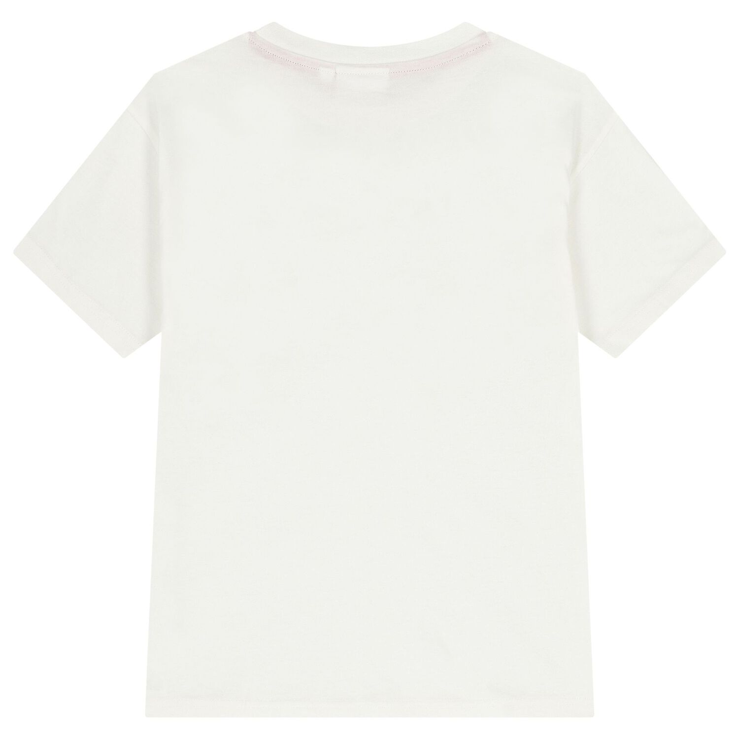 Boys Mini Me White Logo T-Shirt, 1, hi-res