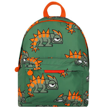 Boys Green Gecko Backpack
