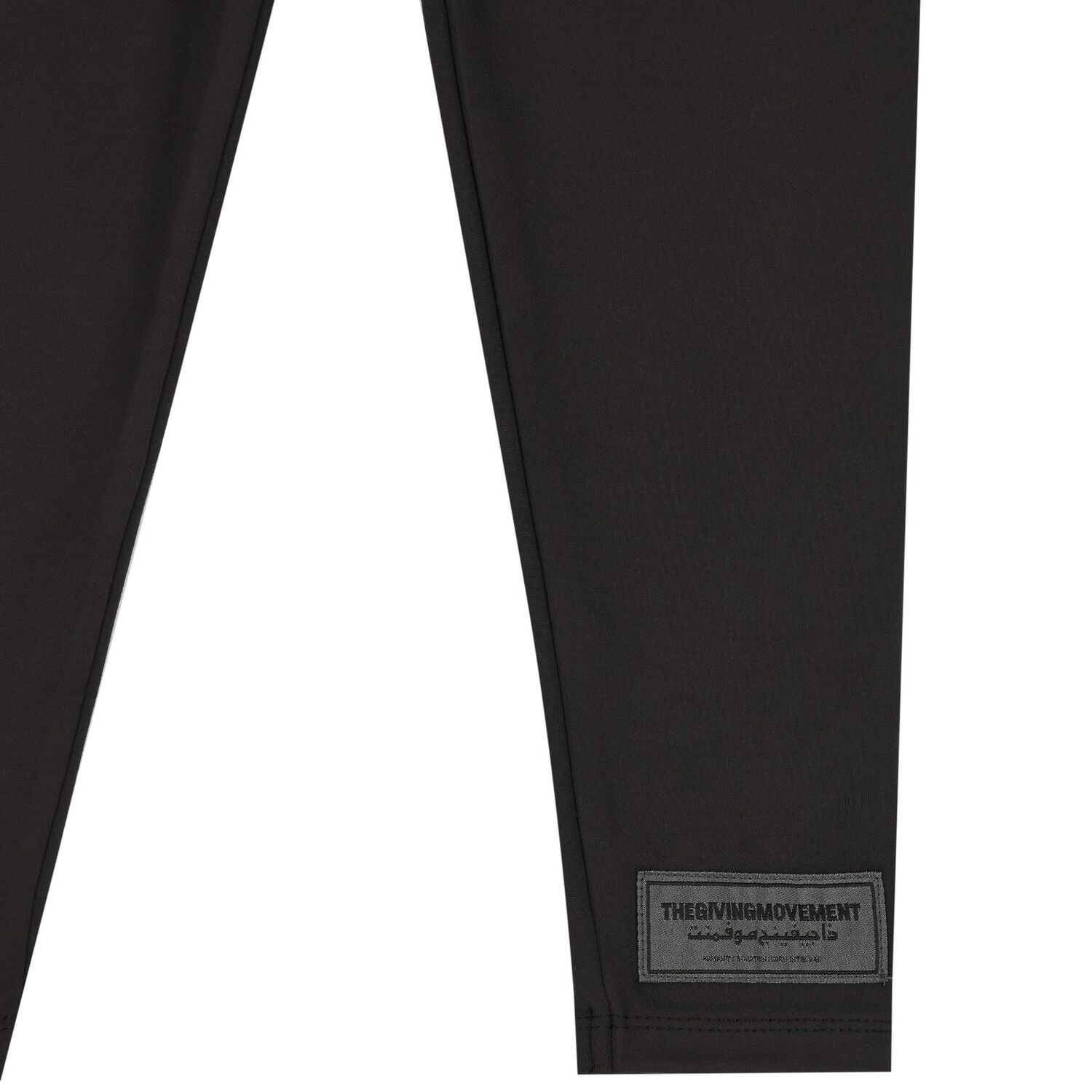 Girls Black Logo Softskin Leggings, 1, hi-res image number null