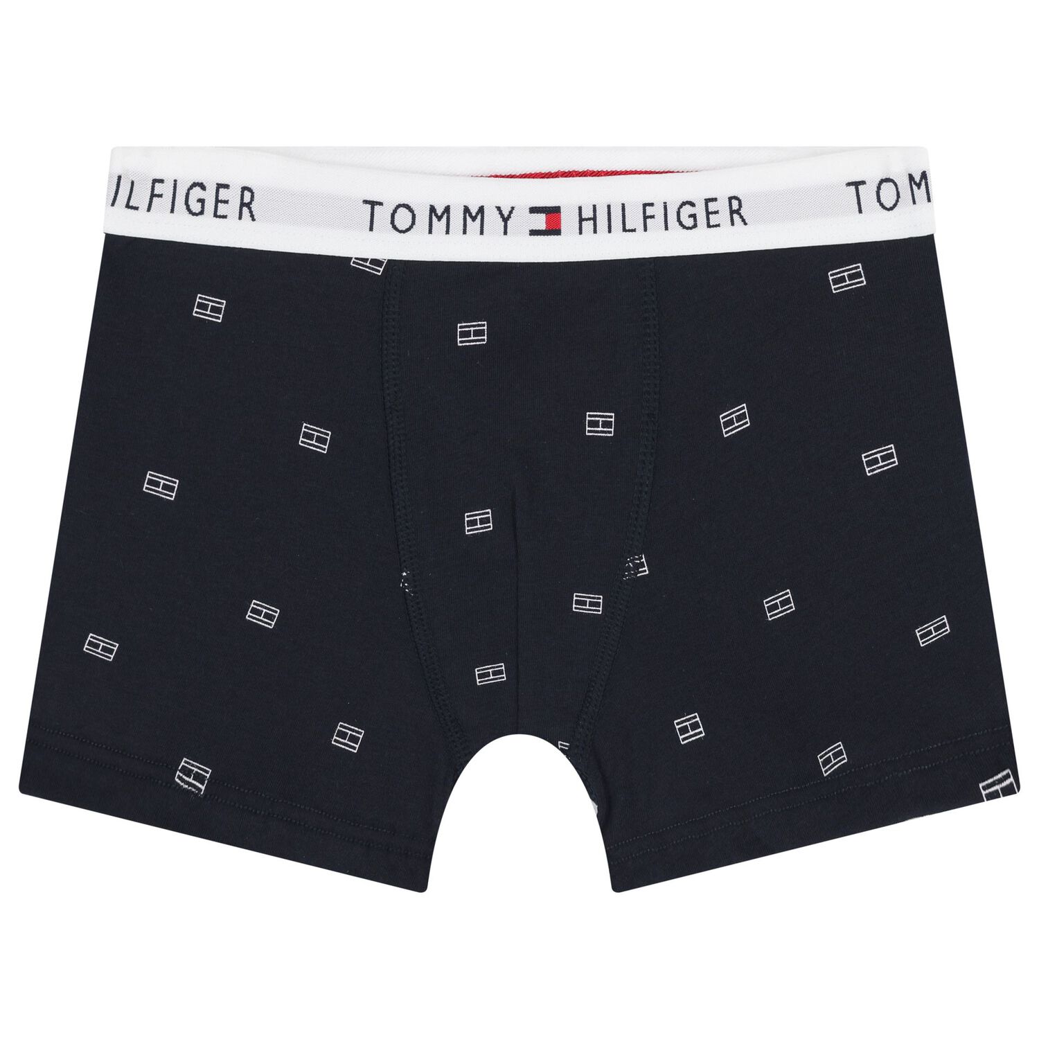 Boys Burgundy & Navy Blue Boxer Shorts (7-Pack), 1, hi-res