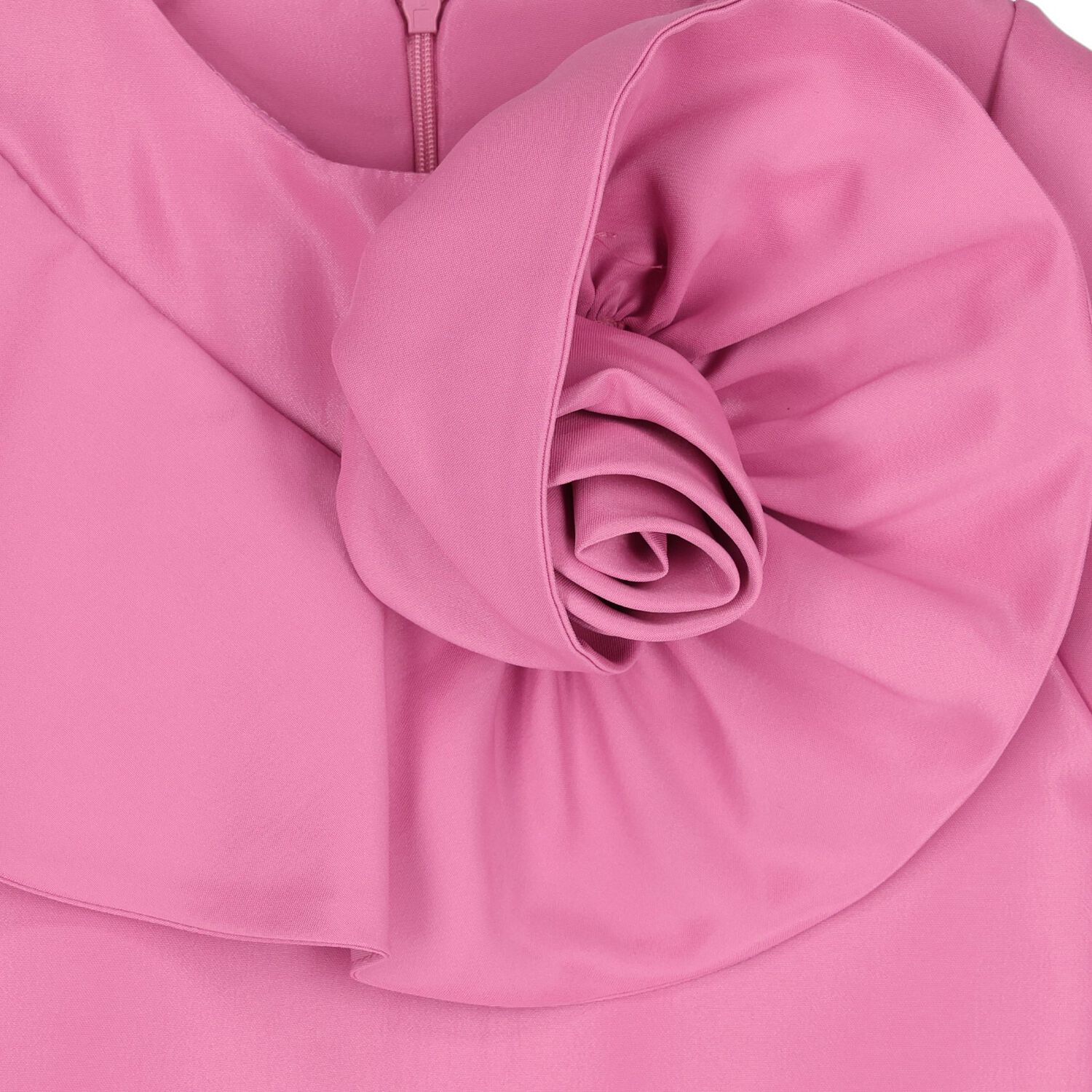 طقم تنورة بناتي باللون الوردي و الابيض  مزين بالزهور, 2, hi-res