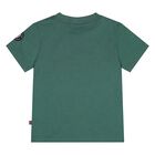 Younger Boys Green Logo T-Shirt, 2, hi-res
