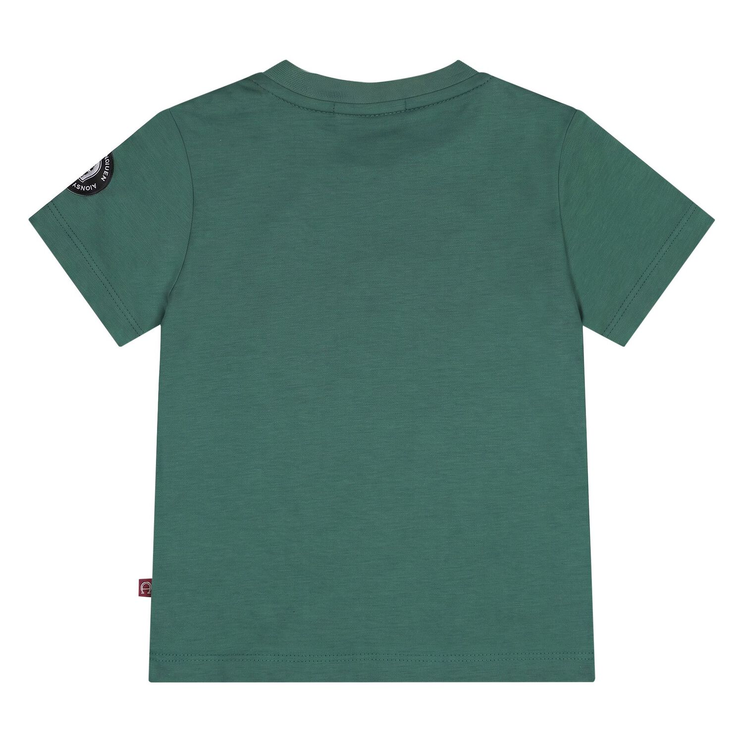 Younger Boys Green Logo T-Shirt, 2, hi-res