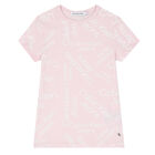 Girls Pink Logo T-Shirt, 1, hi-res