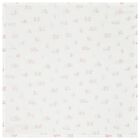 Baby Girls White & Pink Muslin Swaddles (3-Pack), 3, hi-res