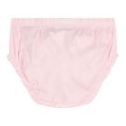 طقم فستان بتصميم تيدي بير باللون الوردي للبنات , 1, hi-res