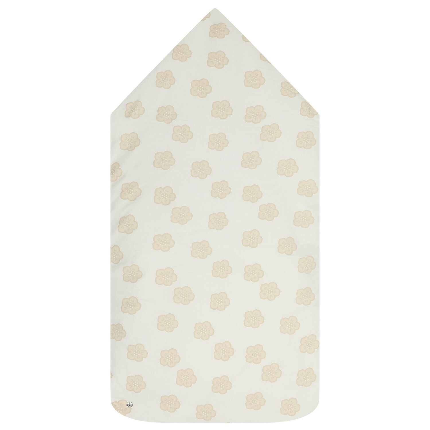 Ivory & Beige Boke Flower Reversible Baby Nest, 1, hi-res