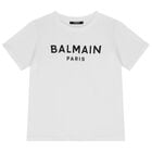 تي شيرت باللون  أبيض بشعار, 1, hi-res