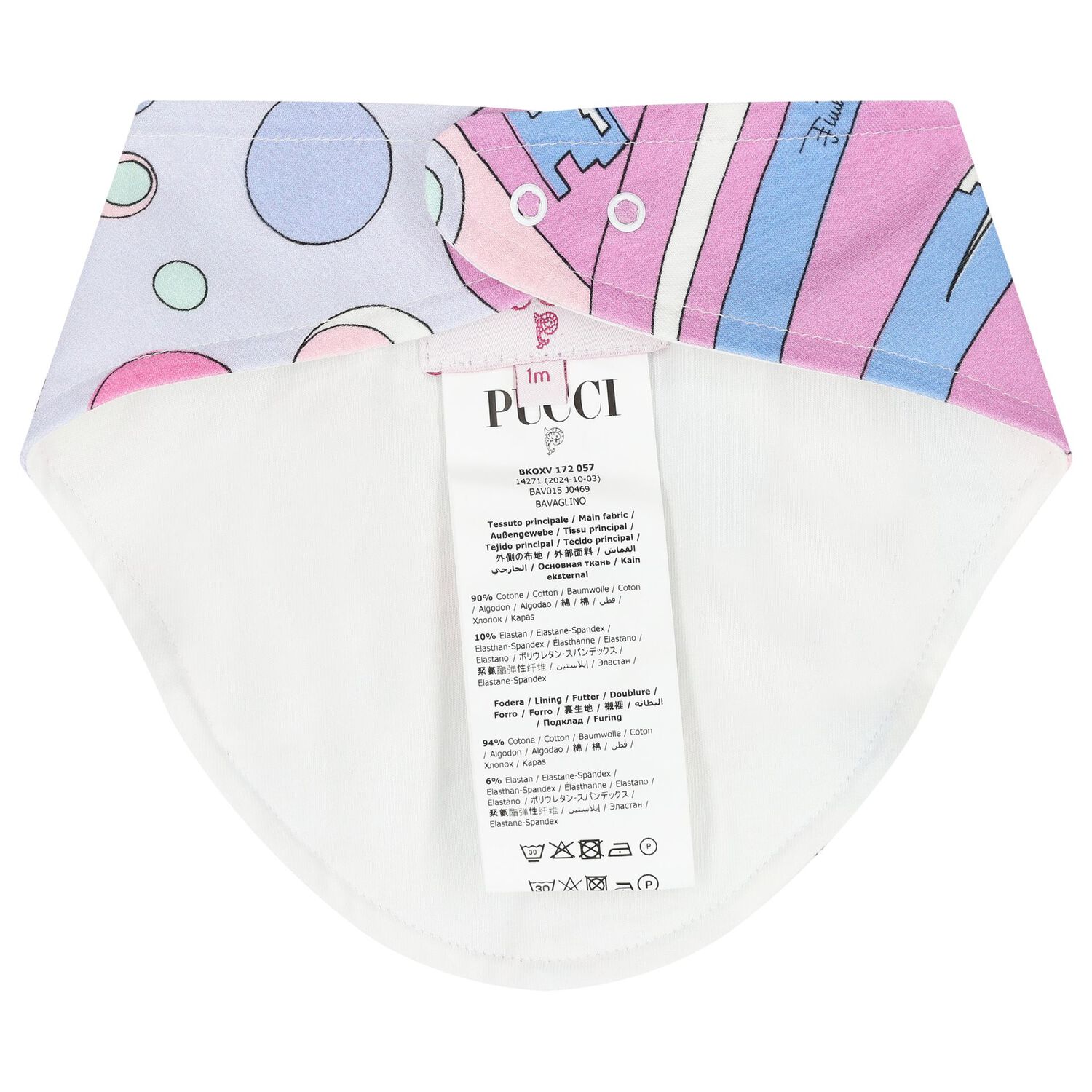 Baby Girls Pink & Lilac Fontane Babygrow Gift Set, 2, hi-res image number null
