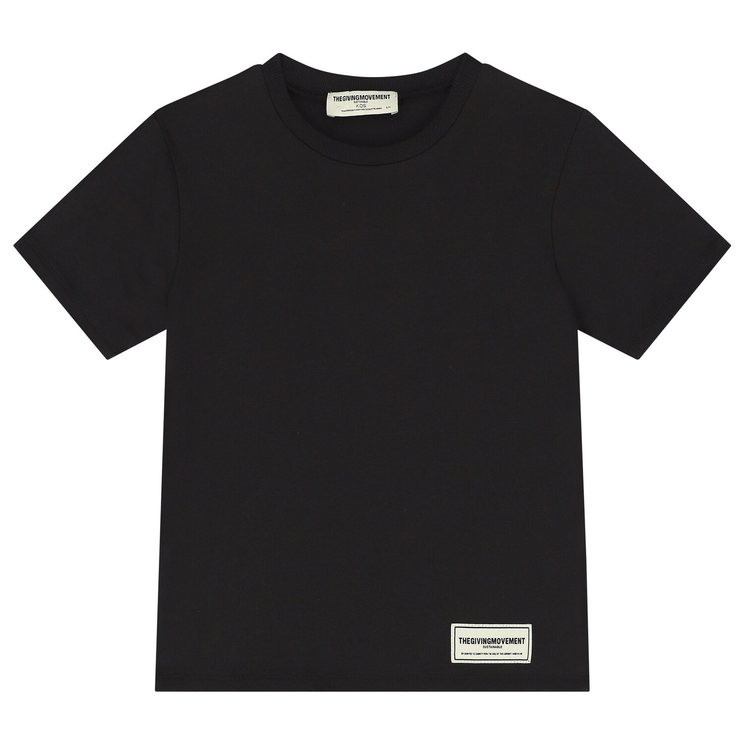 Black Logo Reflective T-Shirt, 1, hi-res