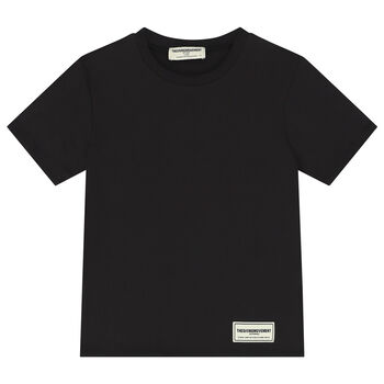 Black Logo Reflective T-Shirt