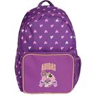 Girls Purple Disney Logo Backpack, 1, hi-res