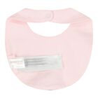 Baby Girls Pink Teddy Bear Romper Set, 1, hi-res
