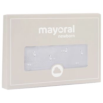 بطانية بنقشة بط باللون الرمادي للأطفال 