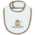 طقم أولاد هدايا  بالشعار باللون  الأزرق , 1, hi-res