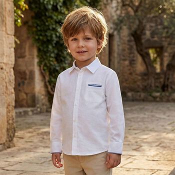 Boys White Shirt
